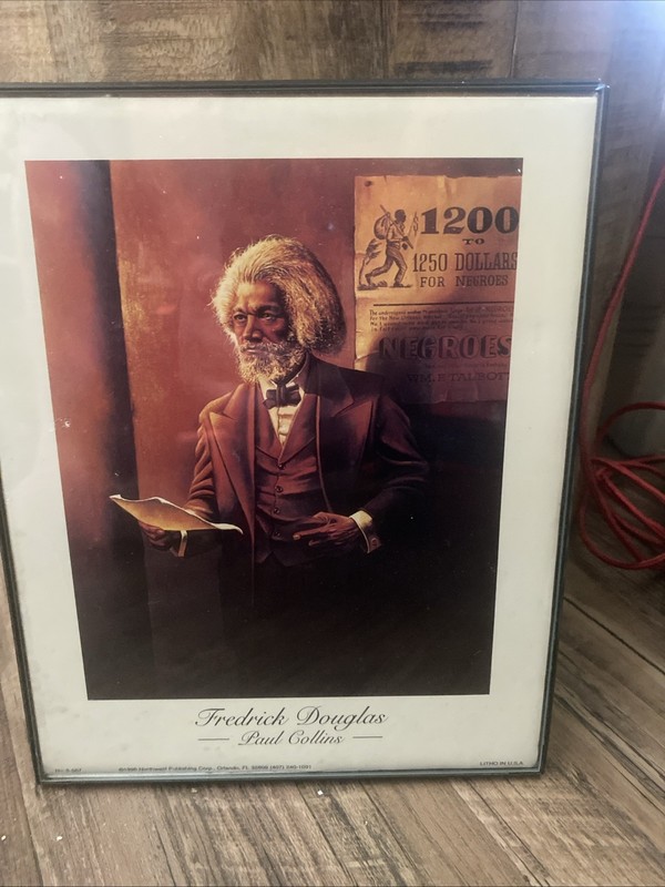 Vintage Frederick Douglass picture by Paul Collins