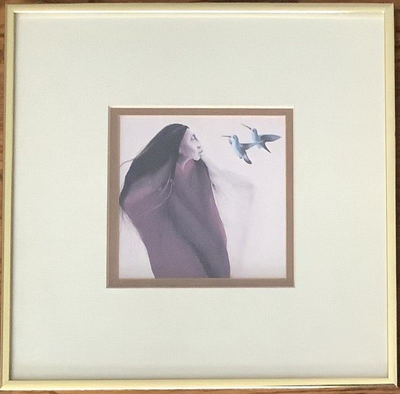 Frank Howell – Framed Chabot Galleries – San Jose, California Advertising Print