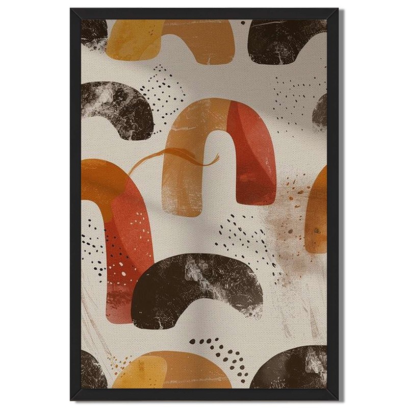 Abstract Geometric Shapes Wall Art Canvas Oil Paintings Reproduction