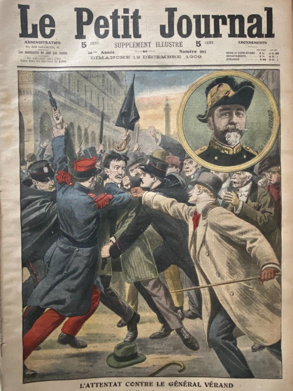 Le Petit Journal 1909 No 995 Attack Against The Gal Verand – The Tiger In Korea