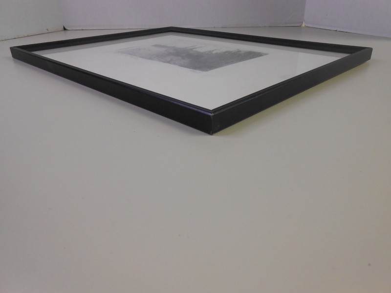 Albert Edel (1890 – 1961) Framed Signed Etching “Sunset in the Harbor” gallery