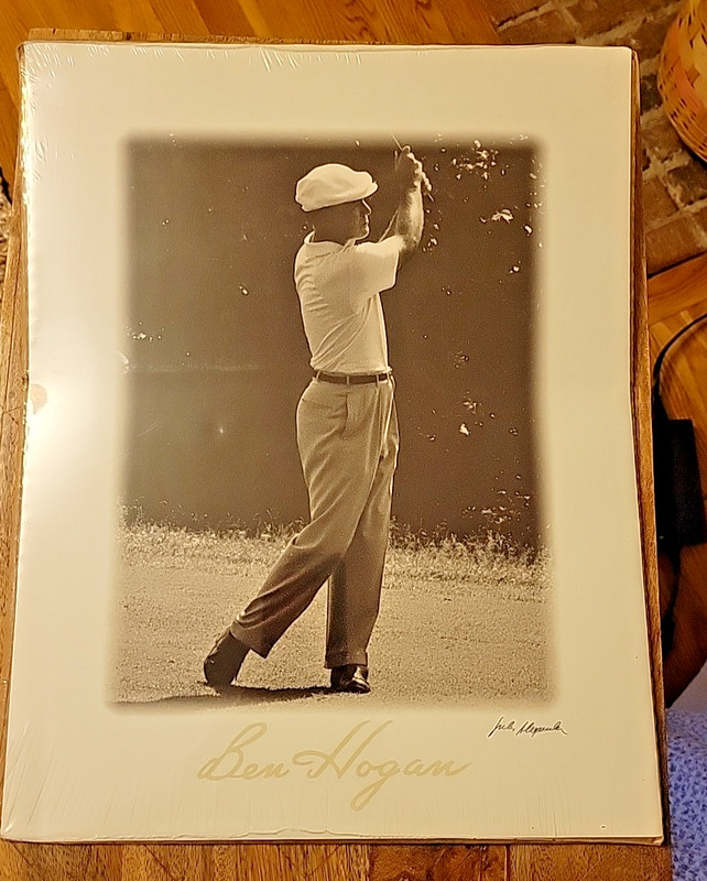 Ben Hogan Swing 11”x14” Print by Jules Alexander READ
