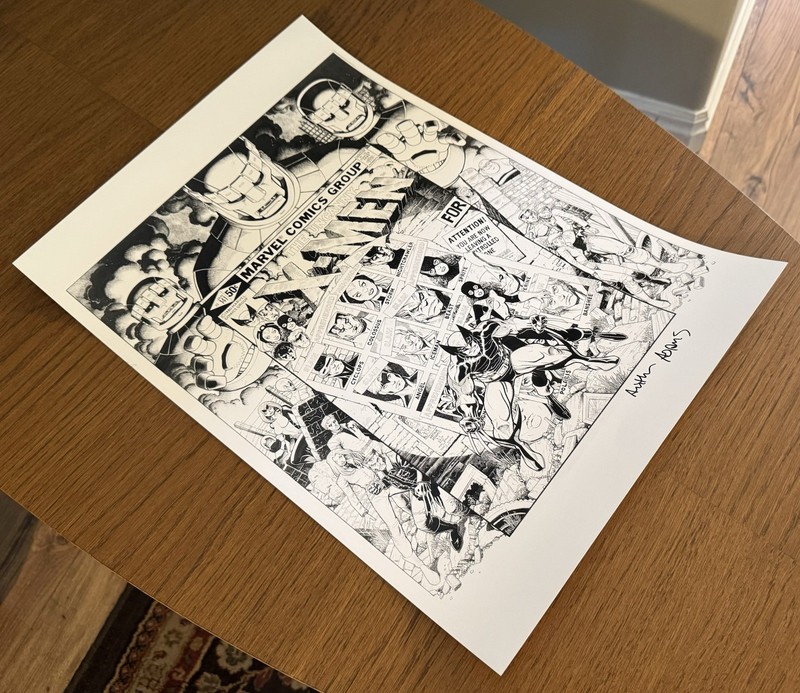 —UNCANNY X-MEN #141— Re-Creation/Print (Marvel) *SIGNED by Art Adams* gallery