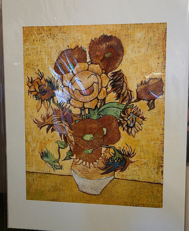 2023 Pokémon X Van Gogh Museum Sunflora Giclée Print 30×40 cm w/ Certificate