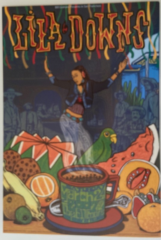 Lila Downs at SF Fillmore Auditorium by J. Howard 2007