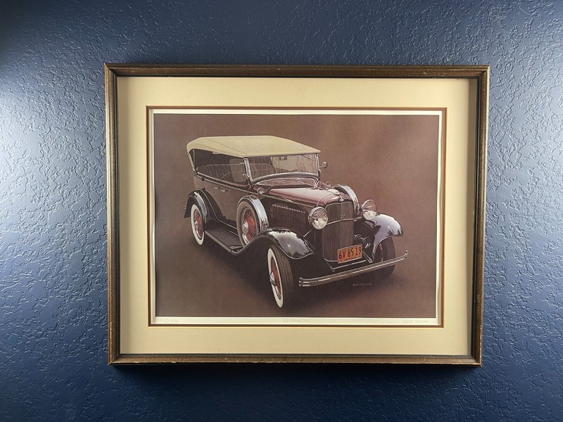 «32 Phantom» 562/950 by Bob Rector (33in L x 26 1/2 in H X 2in W)