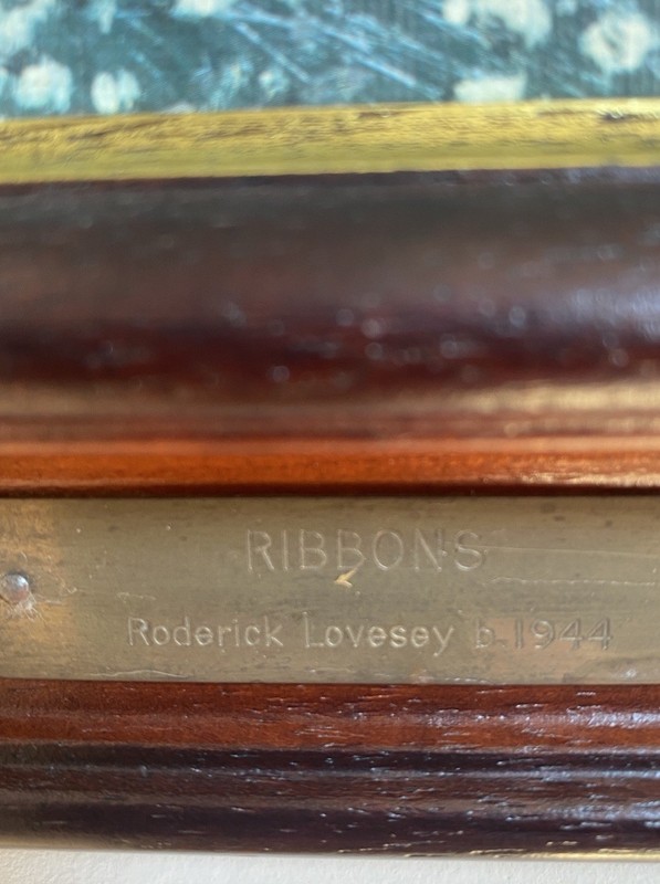 Reproduction Art Print Stephen Selby Ribbons By Roderick Lovesay Lrg Vintage Art gallery