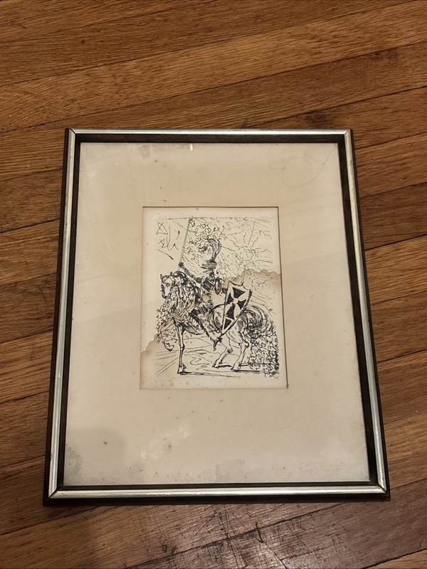 El CID by Salvador Dali The Collectors Guild LTD Limited Edition Signed Framed