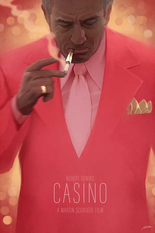 Casino 1995 Ace Rothstein Movie Film Poster Giclee Print Art 24×36 Mondo