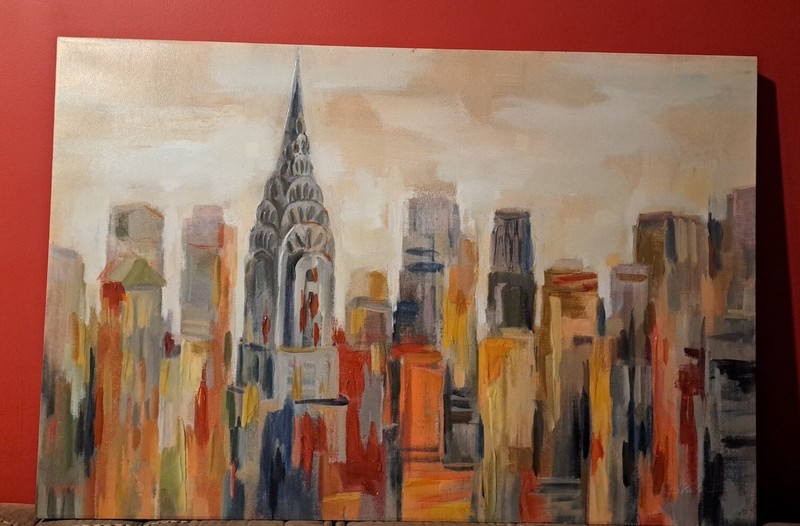 Manhattan – The Chrysler Building I-Canvas Print by Silvia Vassileva 36×24
