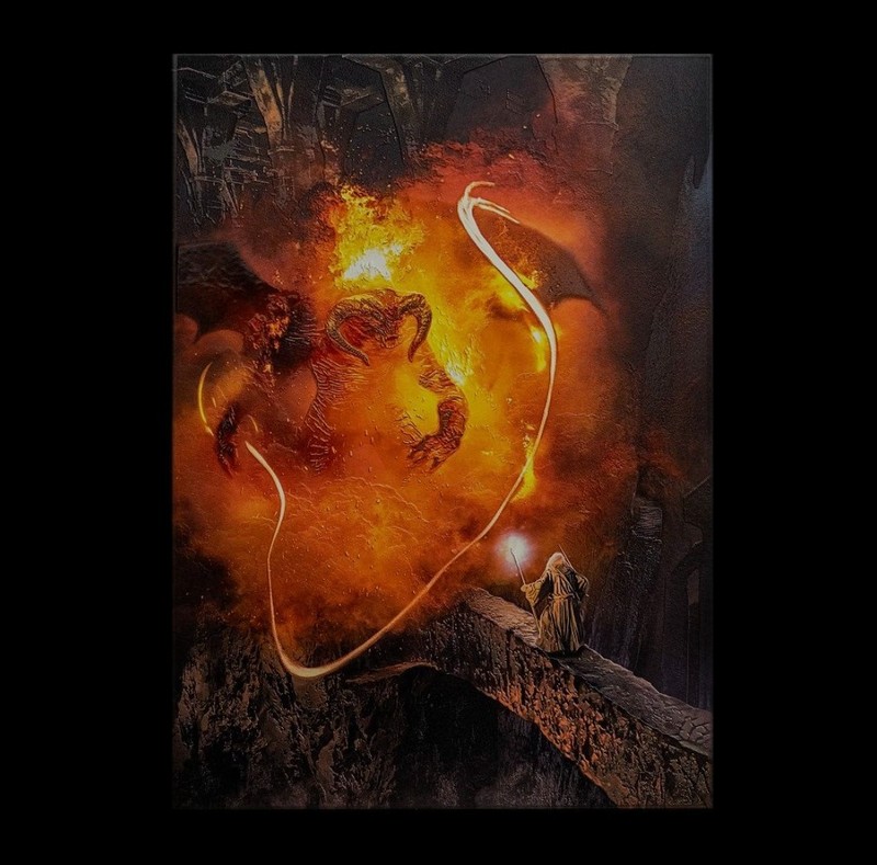 You Shall Not Pass Limited Edition Displate | LOTR | Gandalf x/1500 IN HAND