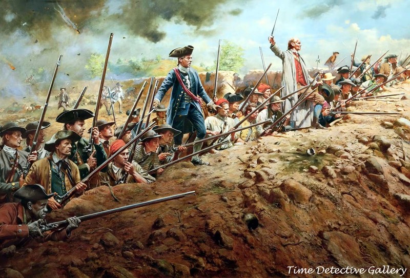 «The Battle of Bunker Hill» by Don Troiani – Revolutionary War Art Print