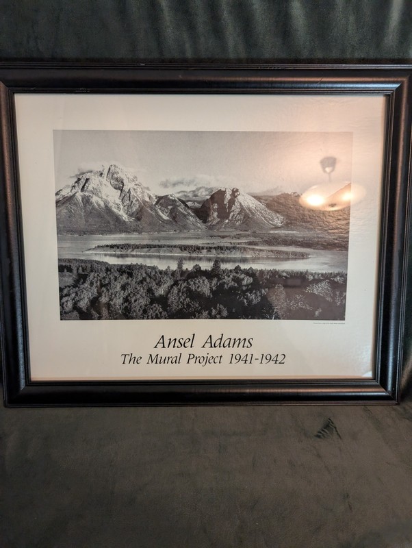 Ansel Adams The Mural Project 1941-1942 Framed Print 22 X 18 Inches