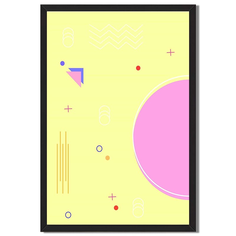 Geometric Abstract Shapes Wall Art Canvas Oil Paintings Reproduction