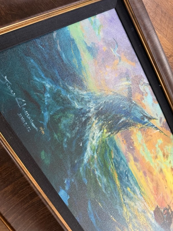 PILAR ON BY JAMES COLEMAN (FRAMED CANVAS GICLEE #24 Of 295 gallery