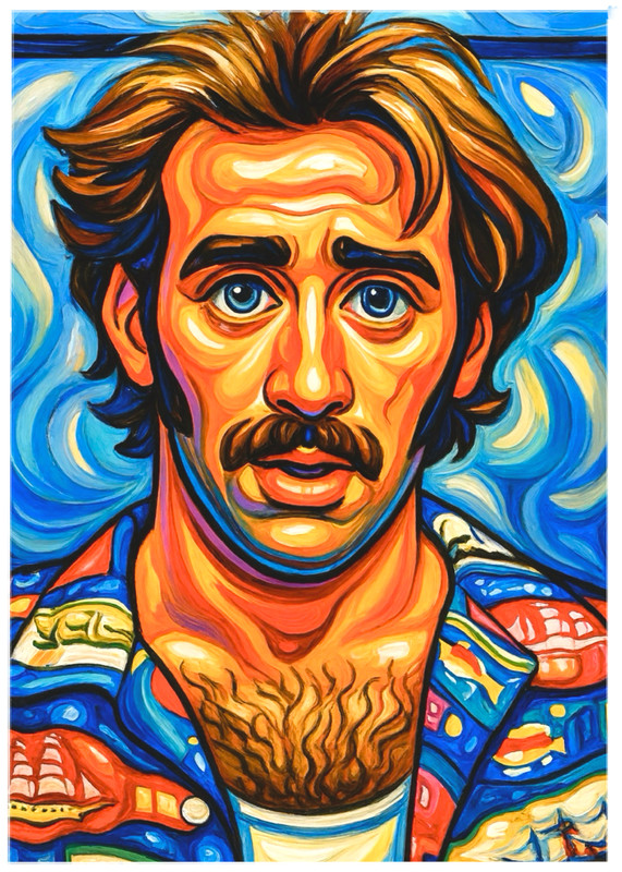 RAISING ARIZONA – Nicolas Cage * Fun Novelty * TV & MOVIE * Art Card * ATC ACEO