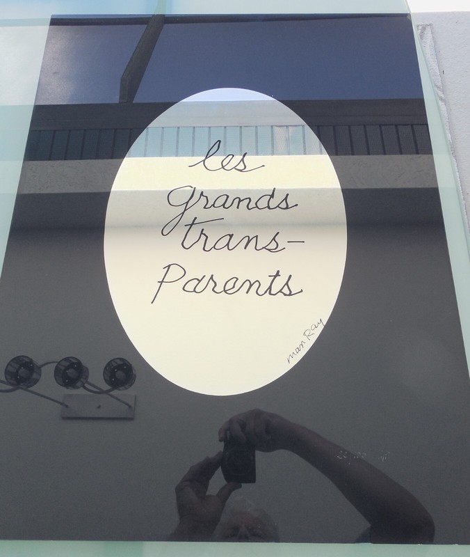 Man Ray «Les grands trans-Parents» 1975 Screenprint on Plexiglass initialed & #