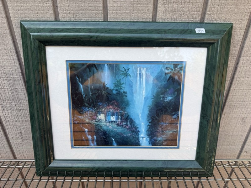 James Coleman “Surrender To Paradise” Waterfall Print