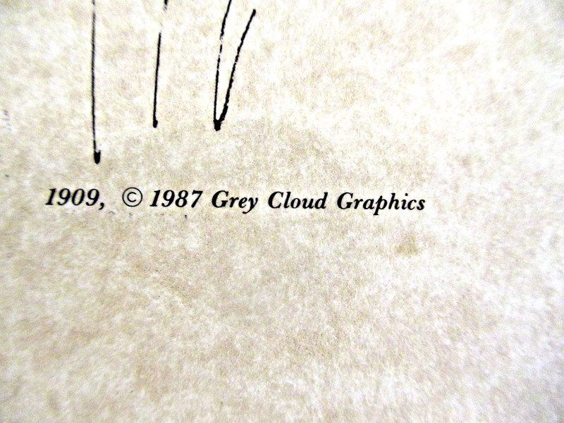 "A DAUGHTER OF THE SOUTH" (GIBSON GIRL)~ *1909 PEN-AND-INK SKETCH - (11" X 14")* gallery