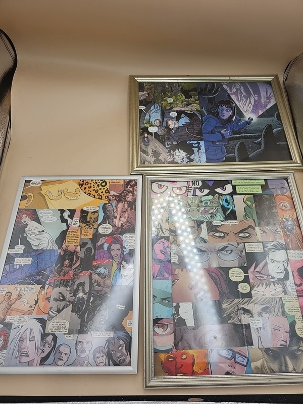 Comic Strip Framed Wall Art Print Pictures See Pics