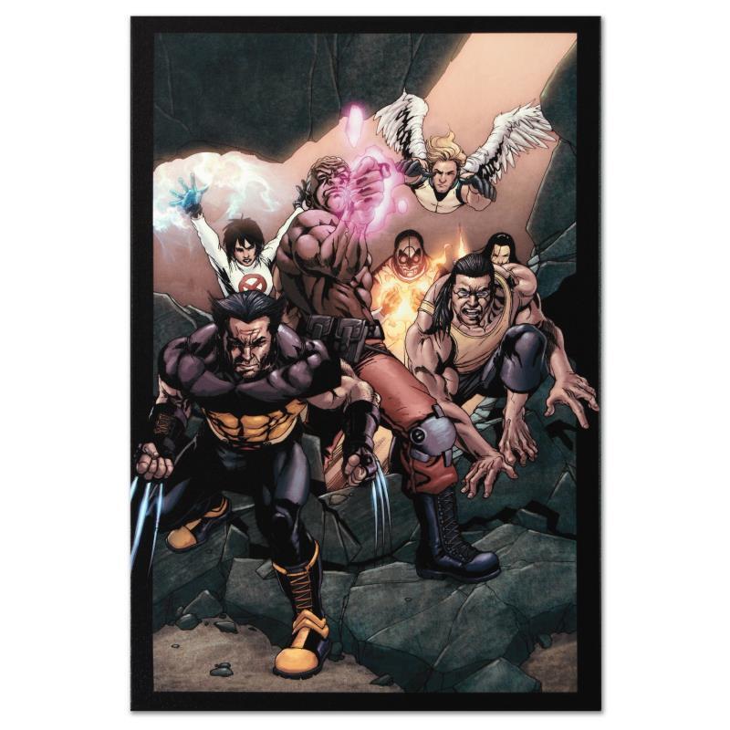 Marvel Comics «Ultimate X-Men» Limited Edition Art Canvas Numbered