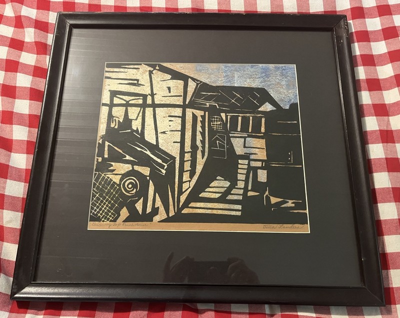 Bock Print - Texas MId-Century Modernist Della Landers