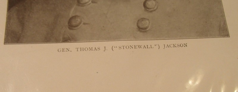Antique Portrait of General Thomas J Stonewall Jackson Civil War 1900s gallery