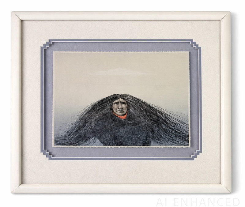 Frank Howell Cloud Dreamer Lithograph Signed Numbered Limited Edition Native Art