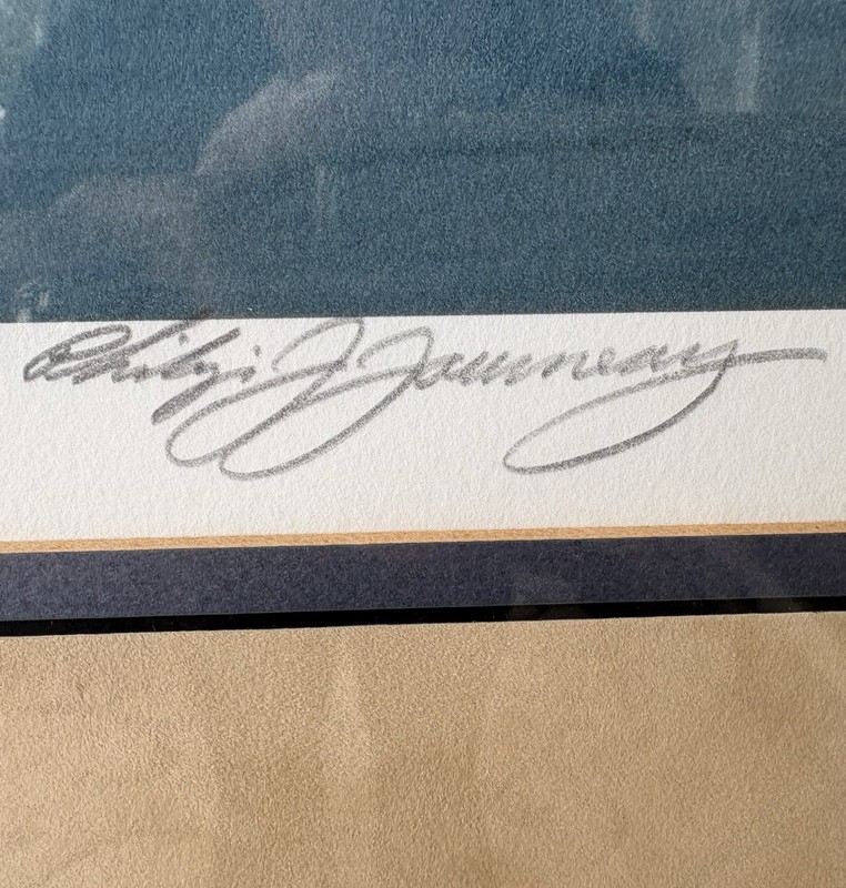 Limited Edition-Vantage Point -Blue Cougar -Signed 107/195. Phillip J Journeay gallery