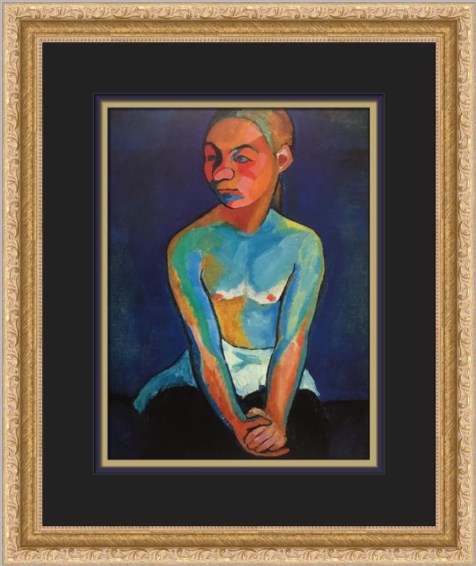 Robert Delaunay Young Finn Custom Framed Print
