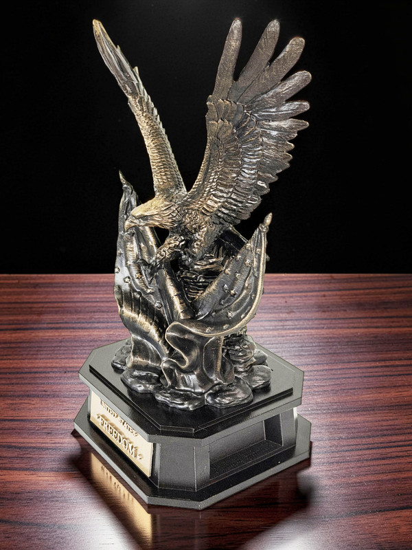 American Eagle Statue, United States Freedom Sculpture, Patriotic Desk Decor, Ha gallery