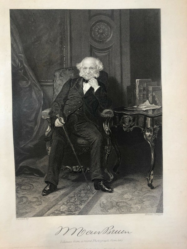 Van Buren Engraving (1860)