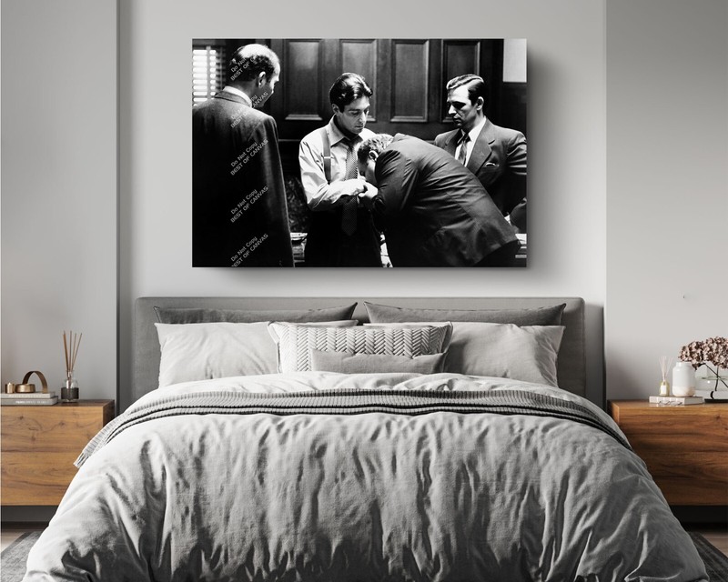 The God father Michael Corleone Respect Canvas Wall Décor Home Decoration Art gallery