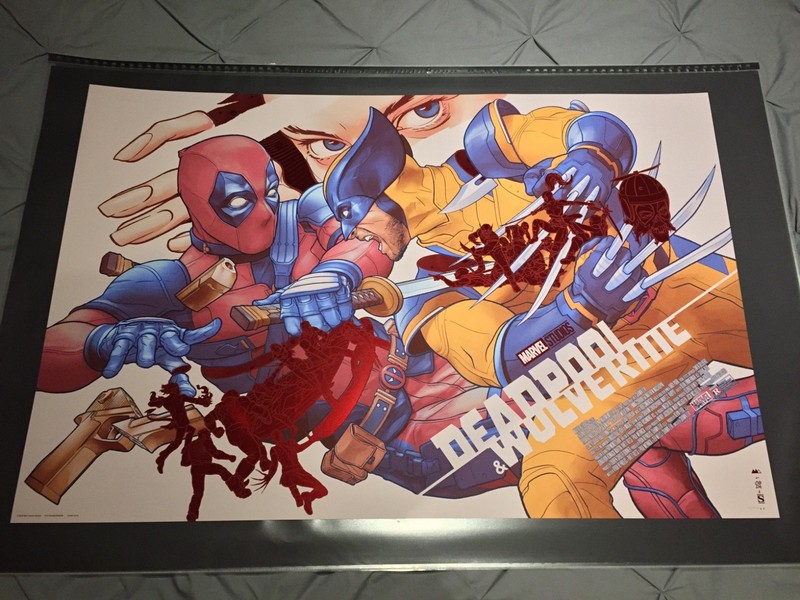 Martin Ansin, DEADPOOL & WOLVERINE, Coda Exclusive BFF, Alternative Movie Poster