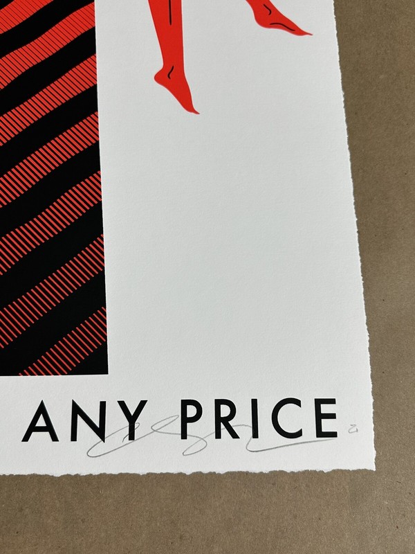 2020 Cleon Peterson "Freedom / Prosperity At Any Price" S/N Screen Print Poster gallery