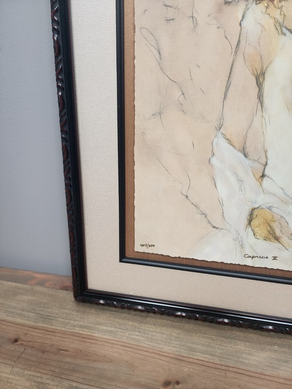 Gary Benfield “Capriccio 2” Limited 402/650 Framed 19"x22" gallery