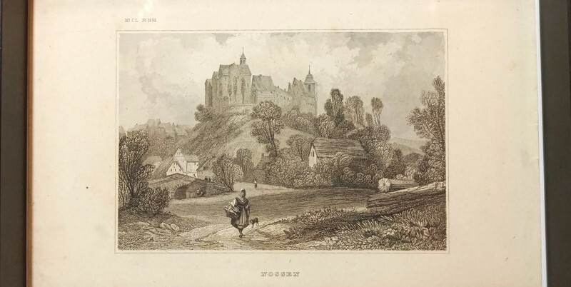 Steel engraving NOSSEN ac 1840 10,5 cm x 15,5 cm gallery