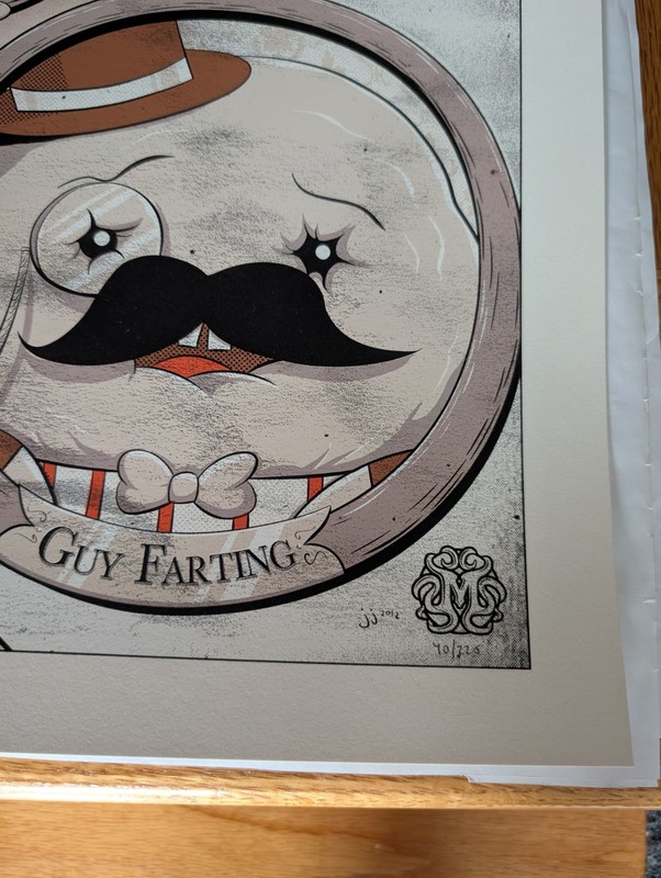 JJ Harrison The Creeps Adventure Time Screenprint gallery