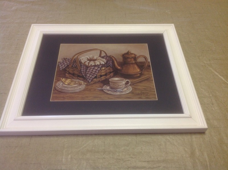 Nancy Young Framed Print ''Gennys Coffee Klatch'' 1992