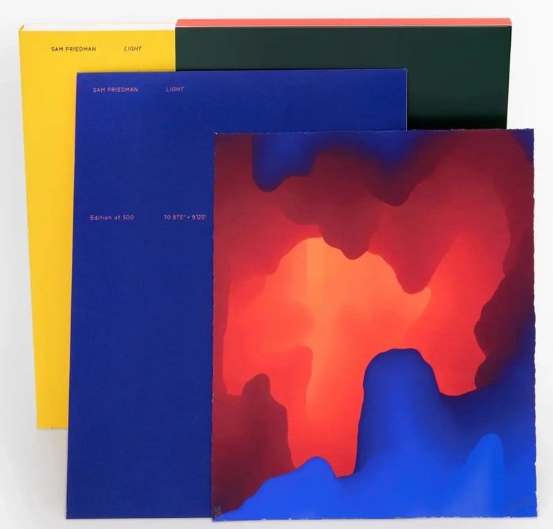 Sam Friedman «Light» 2021 SIGNED limited ed print + book sealed KAWS