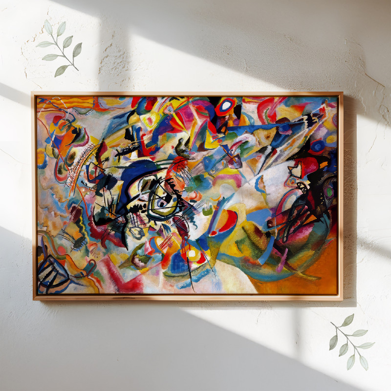 Composition VII, Wassily Kandinsky, Russian Artist, 1913 Giclee Canvas Print