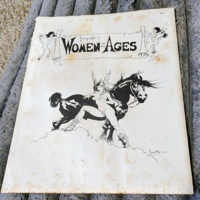 Frank Frazetta Women of the Ages Limited Portfolio / 1977 Sealed.