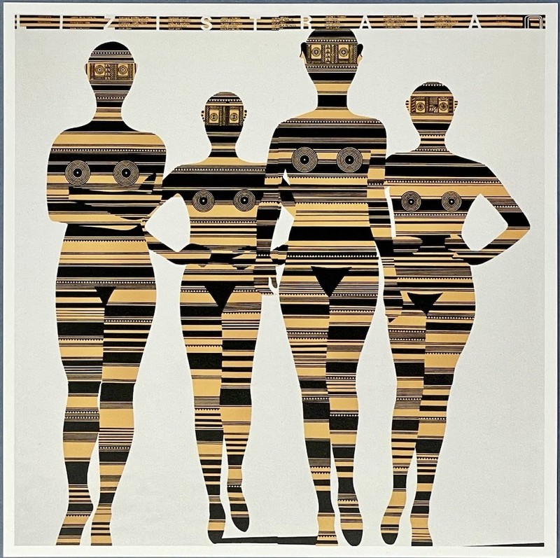 Art Print Card By Poster House - Lysistrata 1982 Design By Boris Bućan 6”x6”