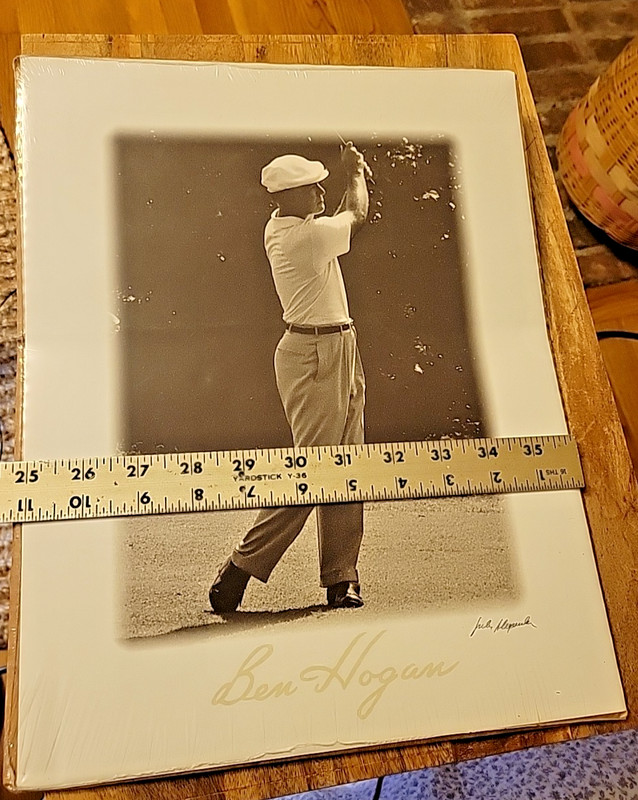 Ben Hogan Swing 11”x14” Print by Jules Alexander READ gallery