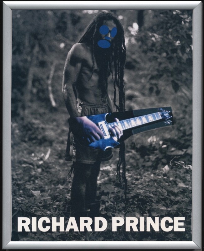 RICHARD PRINCE 2014 ICONIC OFFSET COLOR LITHOGRAPH FRAMED
