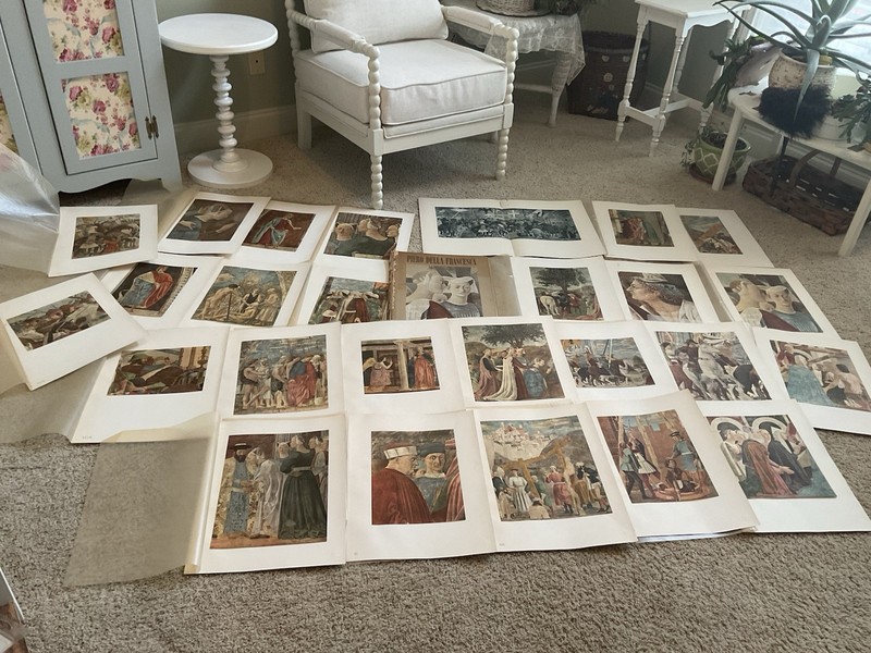 Early Renaissance Religious - Piero Della Francesca 26 Plates 1957 Milano, Italy