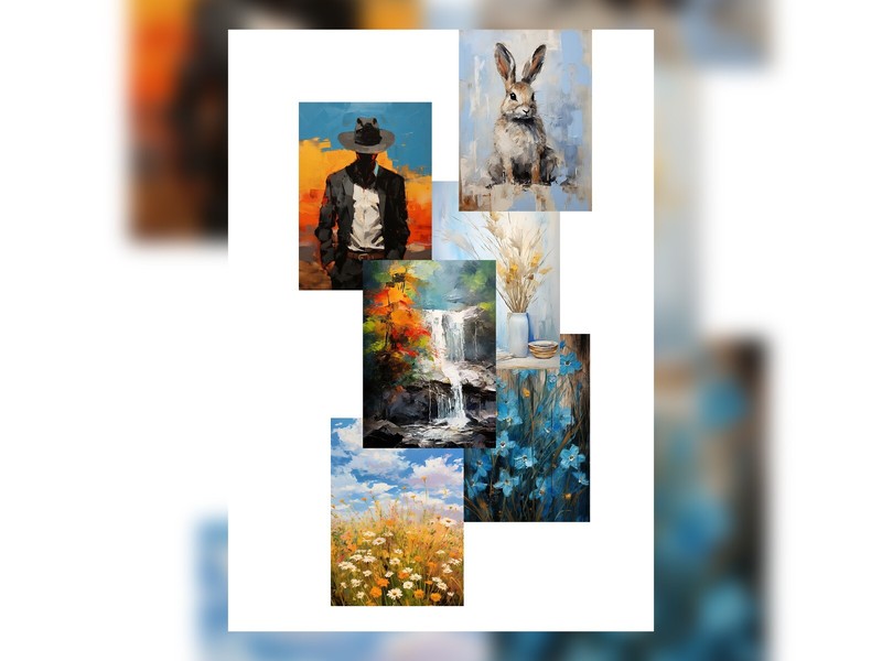 A set of 6 12″x 8 » / A4 prints of your choosing