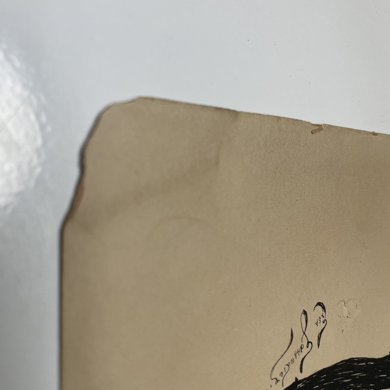 1895 Gibson Girls style pen and ink? signed Elsa Gahindier? gallery
