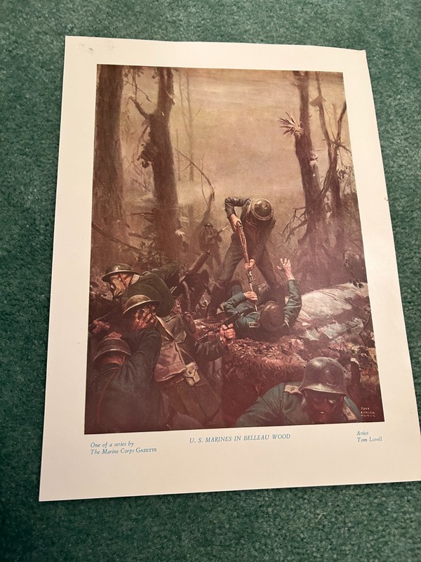 Nine Vintage Marine Prints – Choose One