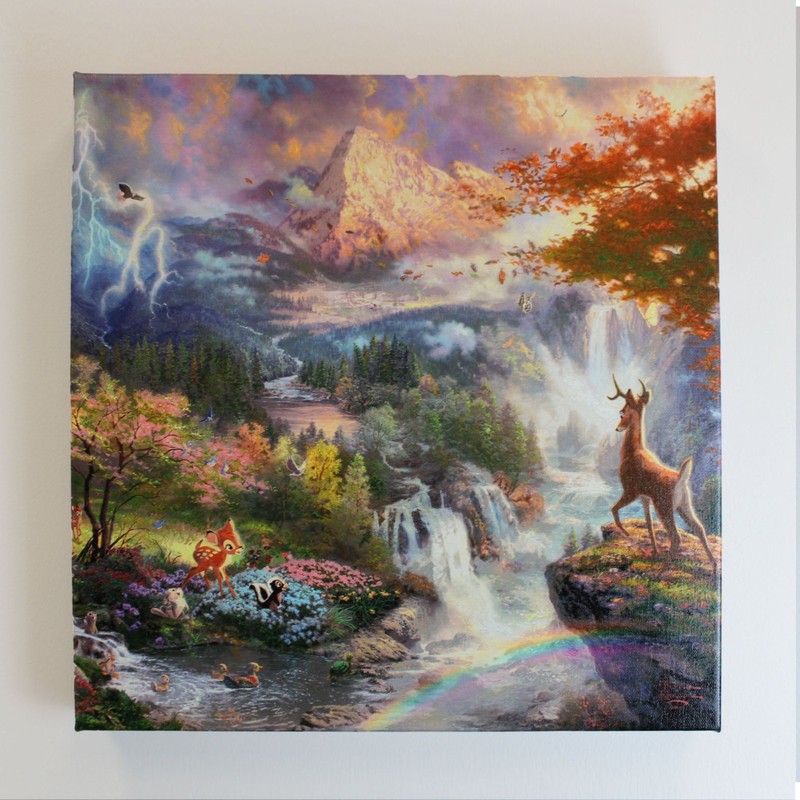 Disney Bambi «Bambi’s First Year» Wrapped Canvas Art Print